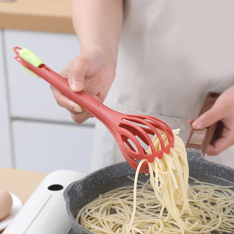 Multifunctional Egg Beater Whisk Milk Pasta Tongs Food Clips Mixer Manual Stirrer Kitchen Cream Bake Tool Kitchen Accessories Qme