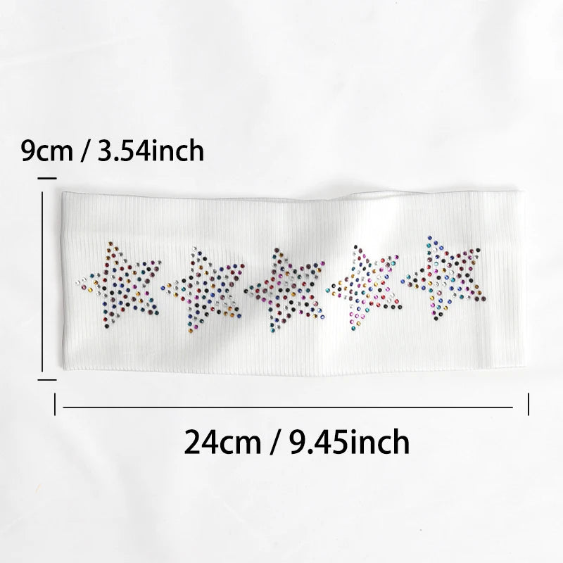 Simple Fashion Black Elastic Hairbands Girls No Slip Soft Hair Qme