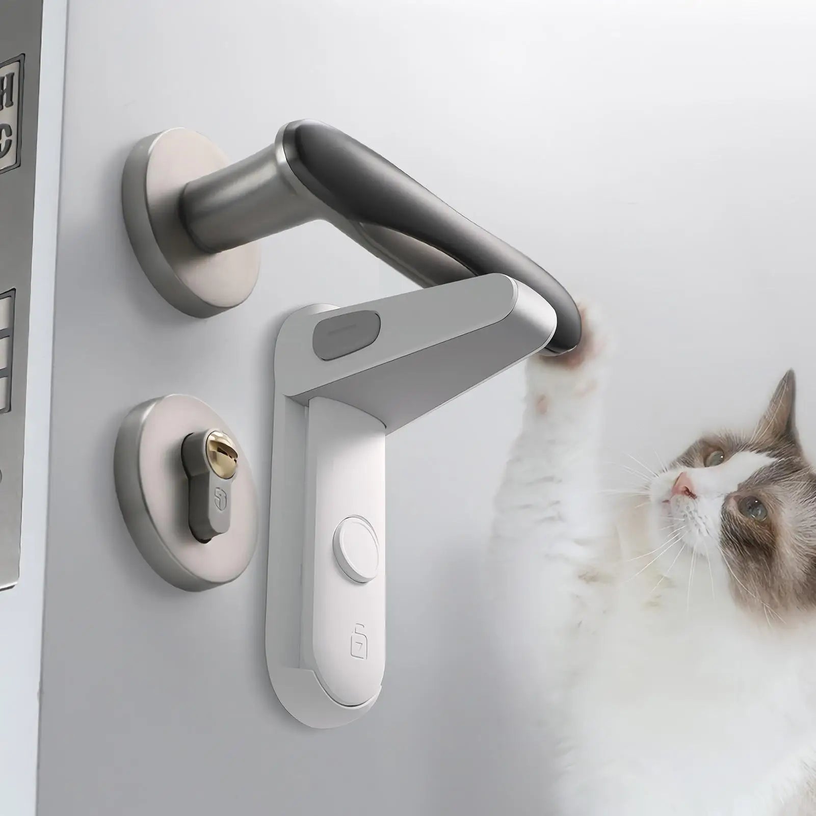 Door Lock Kids Modern Proofing Hardware Child Safety Locks Doors Home Qme