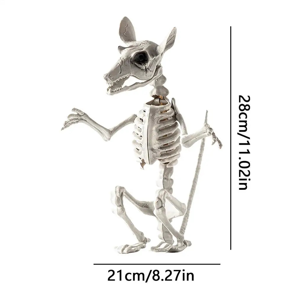 Animal Skeletons Halloween Realistic Decorative Funny Statues Skull Qme mouse China Mainland