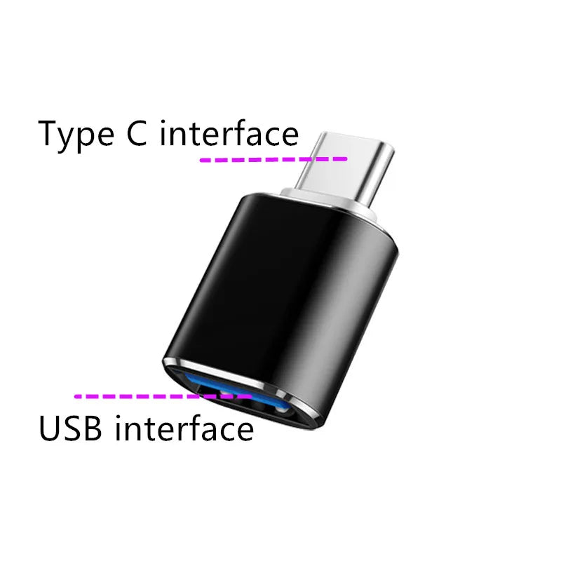 USB 3.0 Type-C OTG Date Adapter Usb C Male To Type C Otg Charger Converter TYPE C female to USB male 2.0 Mobile Phone Charging Qme