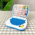 Learning Machine Laptop Computer Child Electronic Preschool Language Education Toys Gift Toddler Kid Developing Cognitive Skills Qme Blue