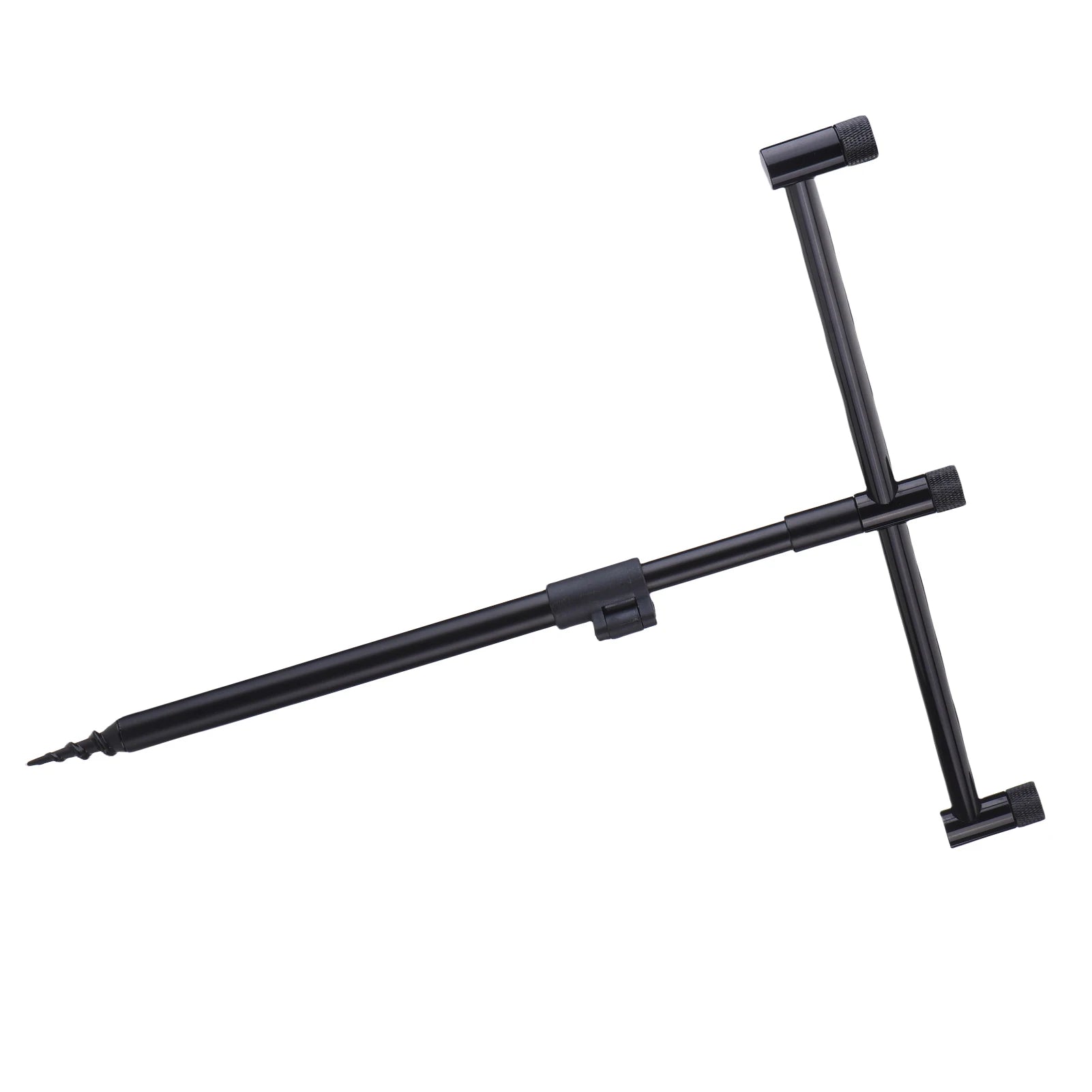 2 Section Fishing Bank Stick Aluminum Alloy Fishing Rod Support Fishing Pole Ground Holder 2 Section Fishing Rod Support Qme