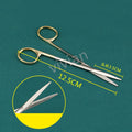 TC Metzenbaum Scissors Curved Delicate Tissue Cutting Tonsil Blunt Qme indigo