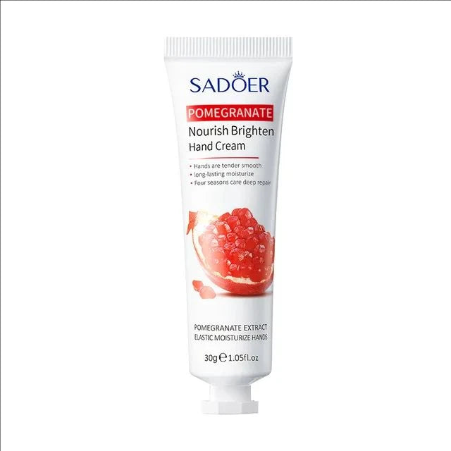 Kojic Acid Anti-wrinkle Hand Cream Skin Soften Nourish Anti-drying Qme pomegranate 1pcs