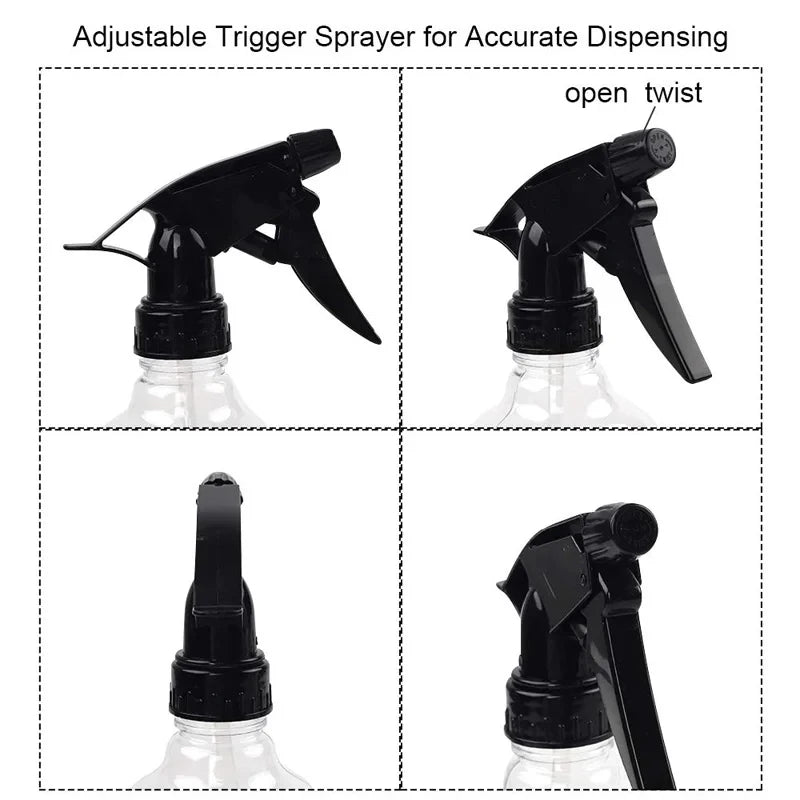 Barber Hair Tools Water Sprayer Transparent Make-up Portable Plastic Qme