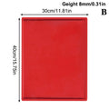 Multifunctional Silicone Cake Roll Mat Non-stick Bakeware Tray Pan Qme B Red