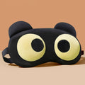 Cute Cartoon Bear Sleep Eye Masks Funny Light Blocking Shading Eye Cover Soft Skin-friendly Sleeping Masks For Nap Travel Rest Qme O