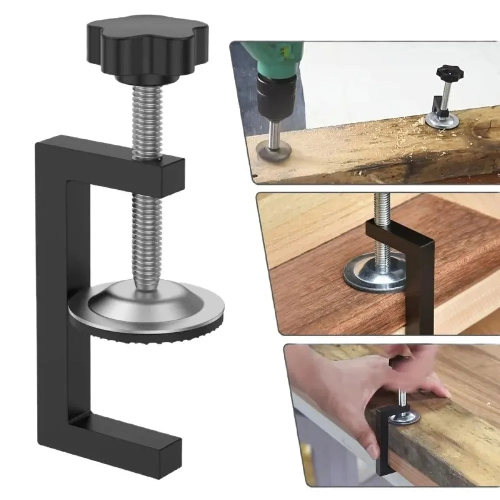 Cabinet Installation Clamp 10-57mm Adjustable G-Type Drawerwood Working Clamps Portable Drawer Fixing Clip Woodworking Tools Qme