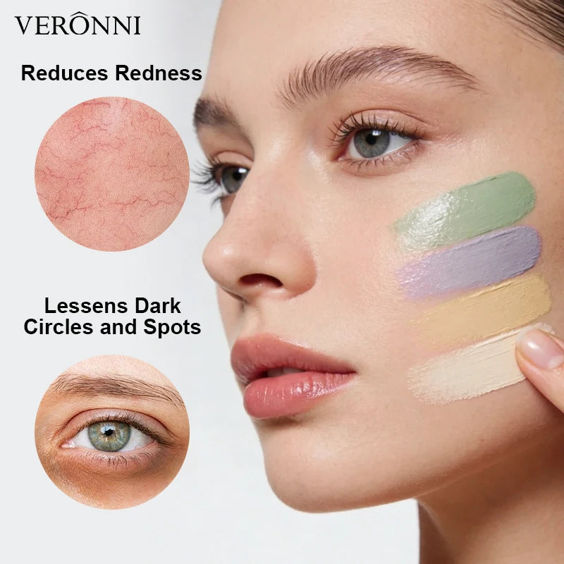VERONNI Under Eye Concealer Full Coverage Liquid Dark Circles Qme
