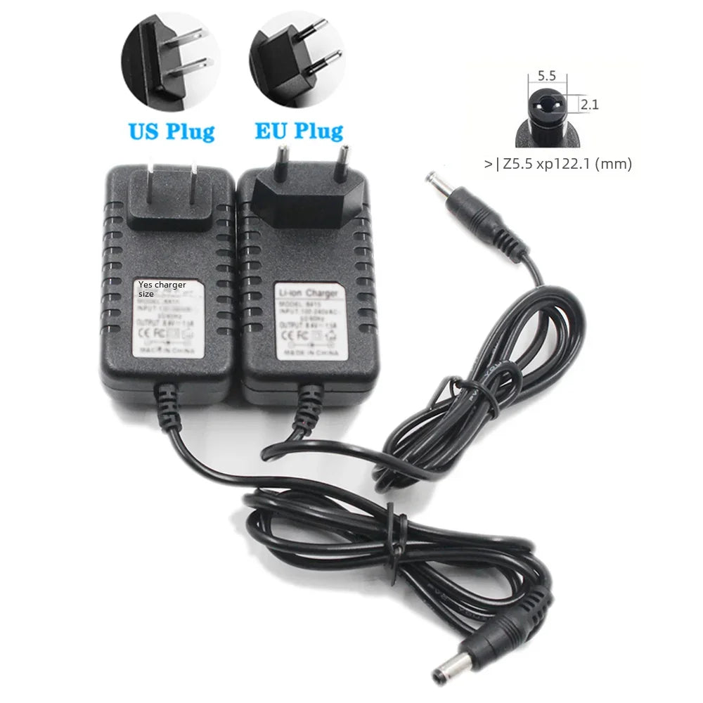 DC 5521 Plug Power Adapter, 3V, 5V, 6V, 9V, 12V, 15V, 18V, 24V, 1A, 1.5A, 2A, US, EU, AU, UK Standard Qme