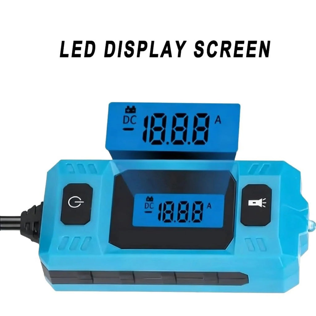Automotive Fuse Current Tester 0.01~19.99A Car Leakage Analyzer Fault Tester Automotive Fuse Current Testing Tool LCD Display Qme