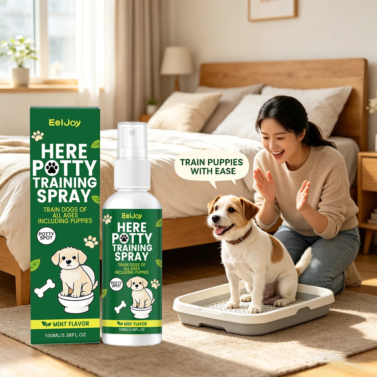 Dog Toilet Training Spray Fixed Point Defecation Develop Good Toilet Habits Reduce Disorderly Defecation Behavior Potty Training Qme
