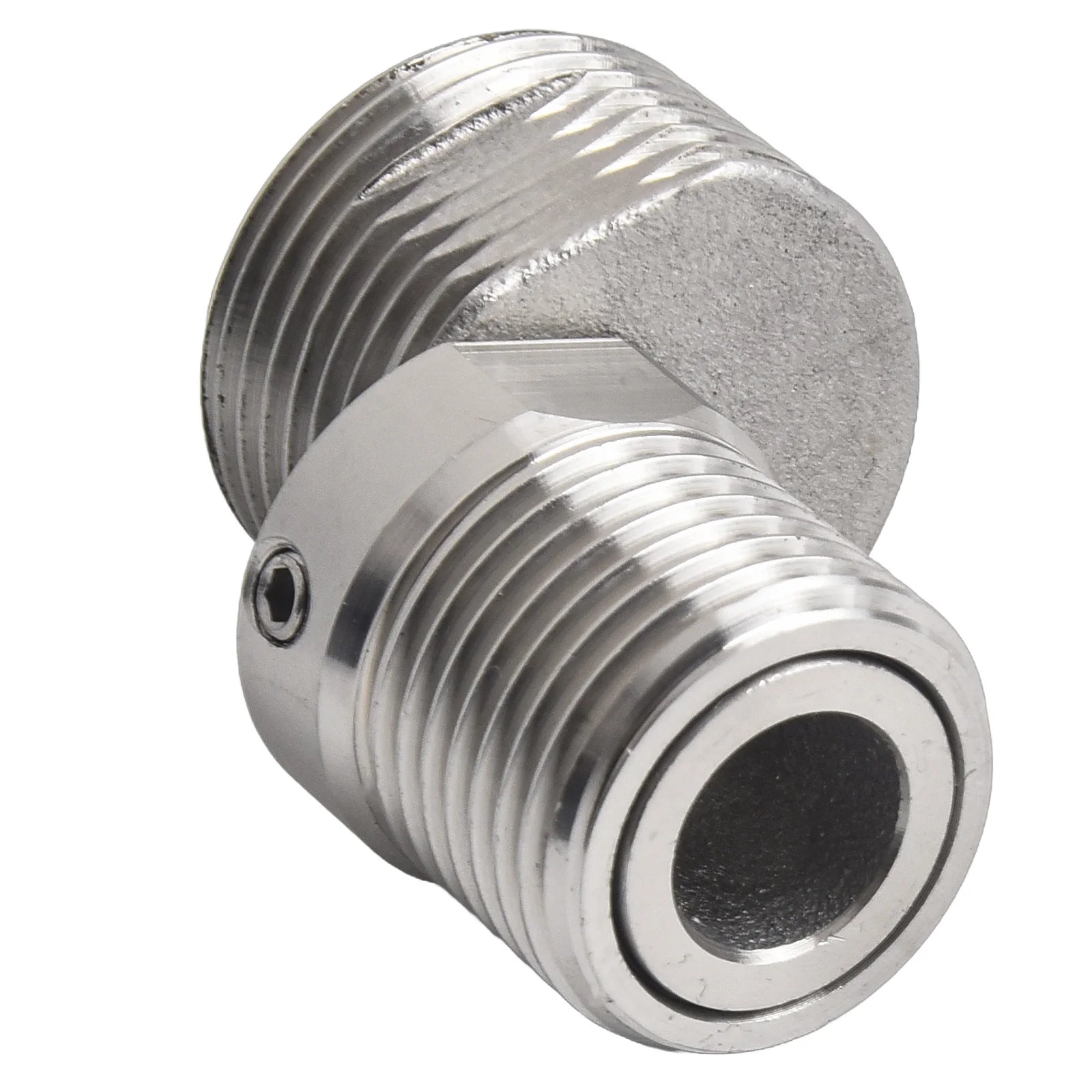 360Degree Adjustable Faucet Angled Curved Foot Eccentric Screw Corner Shower Extension TapAdapter For Kitchen For Bathroom Qme