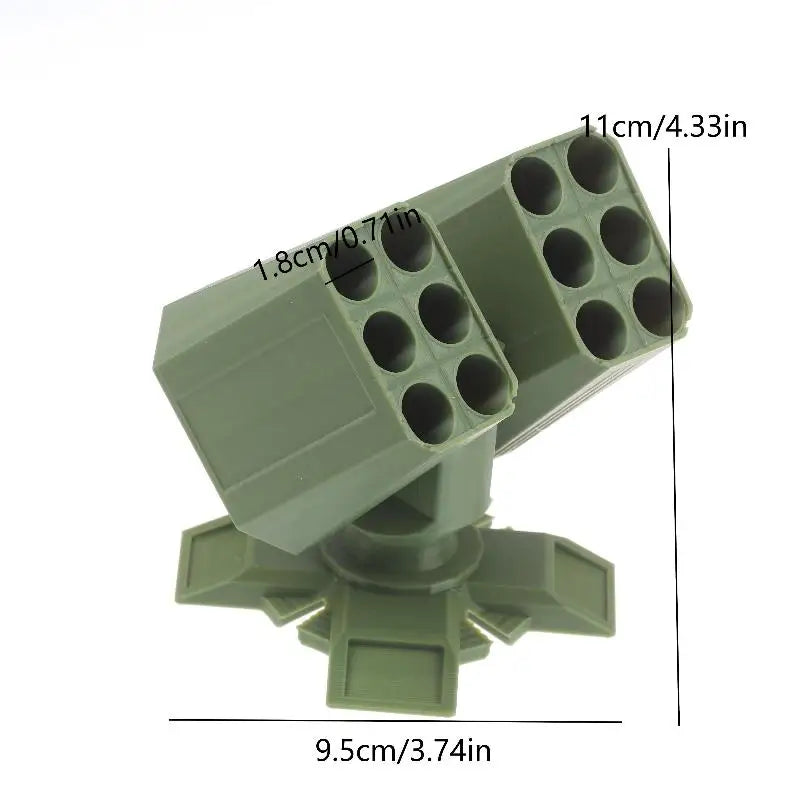 Launcher Pen Stand Desktop Organizer Home Office Decoration 3D Qme