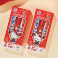 Hello Kitty Push-Button 0.5mm Gel Pen Stylish Cartoon-Style Black Gel Pen for Students Qme 1 0.5mm