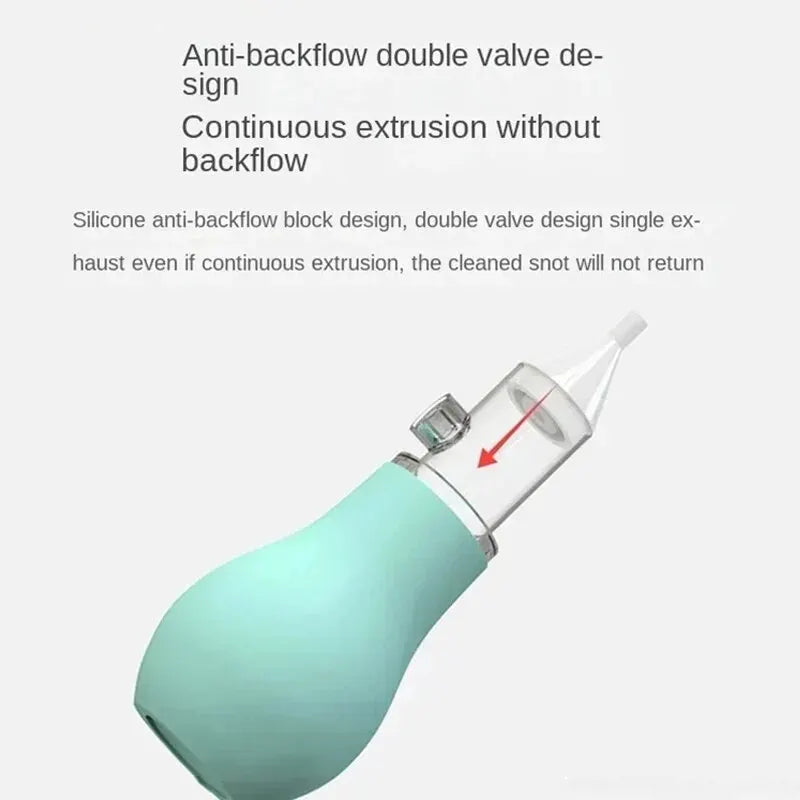 Baby Nose Cleaner Baby Nasal Aspirator Professional Syringe Nasal Irrigator Baby Nose Washing for Children Care Tool Gifts New Qme