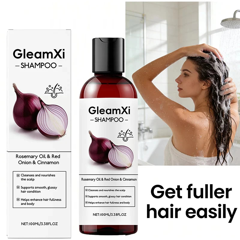 Rosemary Red Onion Hair Care Shampoo Balances Oil Dryness Enhances Qme