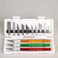 Engraving Carving Knife Carbon Steel Scalpel Tools Polymer Clay Pen Qme Color