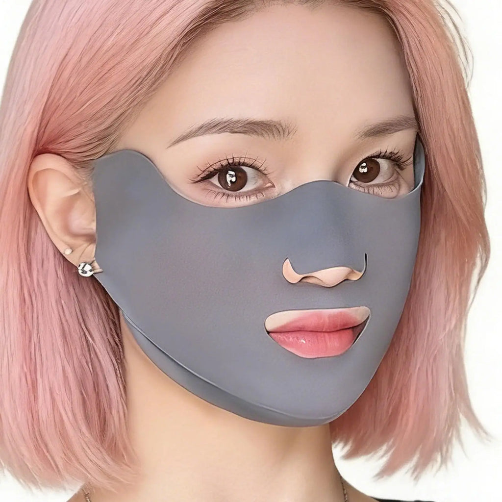 1pc Sun Protection Face Cover Breathable UPF50 Protector With Ear-loop Sun Face Masque For Motorcycle Riding Running Hiking Golf Qme