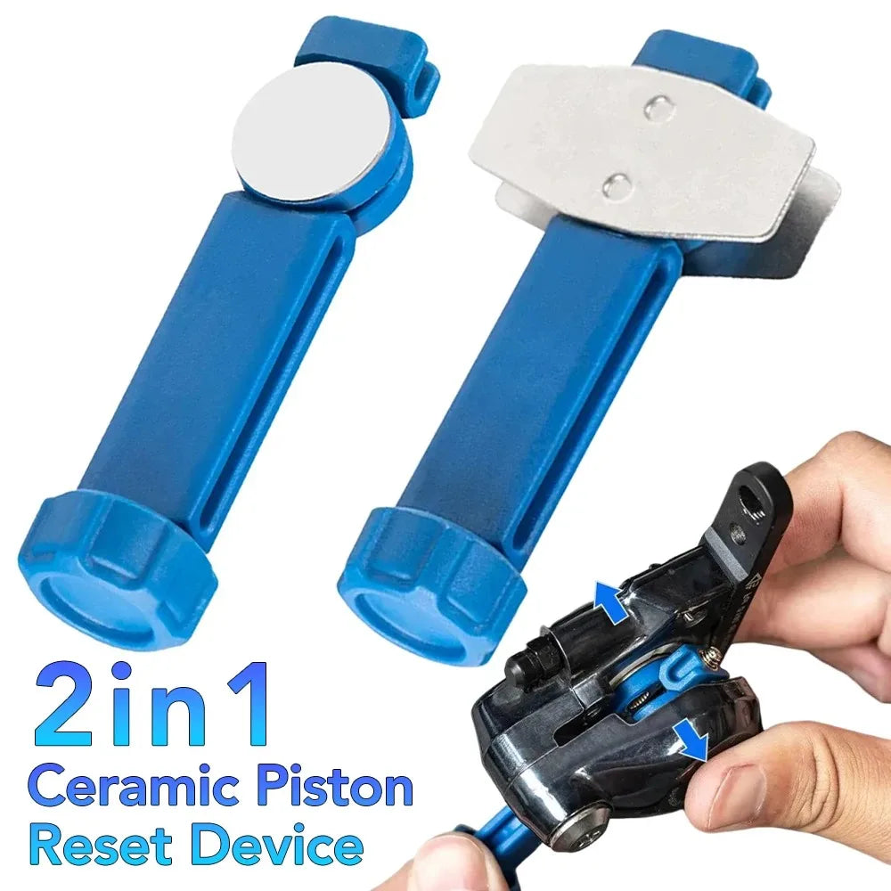 Steel Bicycle Brake Pad Spreader Tool 360 Rotatable Bike Oil Disc Qme