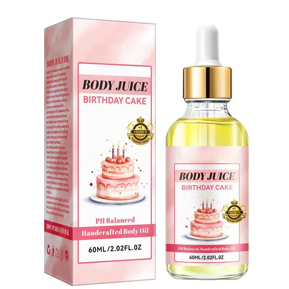 Strawberry Body Oil Moisturizing Soothing Juice Peach Mango Cinnamon Qme Birthday cake flavor China Mainland