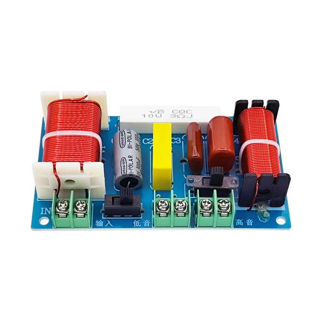 2-Way 250W 2500-3000Hz Frequency Divider DIY Speaker Filter Circuit Home Theater HiFi Stereo Audio Crossover Filters Qme