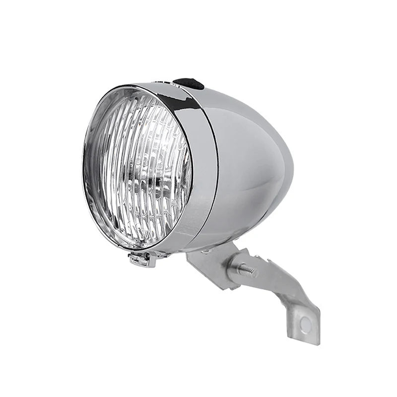 Classical Retro Bicycle Headlight Without Battery ABS Shell 3 LED Qme