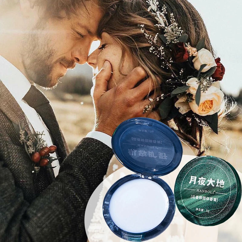 Refreshing Long-lasting Solid Cologne Men Vanilla Scent Portable Qme