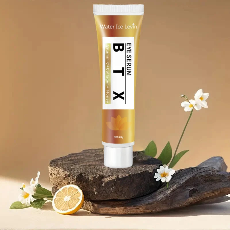 Neutral Hypoallergenic Eye Gel Cream for Adults, Containing Hyaluronic Acid. Moisturizes and Hydrates the Skin Around the Eyes. Qme