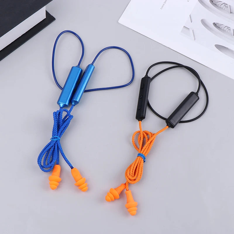 Ear Plugs Bluetooth Headset Work Noise Suppression Hearing Protection Qme