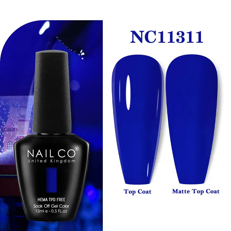 NAILCO Fresh Gel Nail Polish Nails Semi-permanent Varnish Hybrid Qme