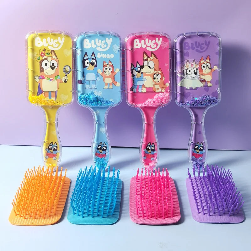 Hello Kitty Kuromi Comb Student-Style Square Long-Handled Cushioned Anti-Tangle Massage Comb Qme