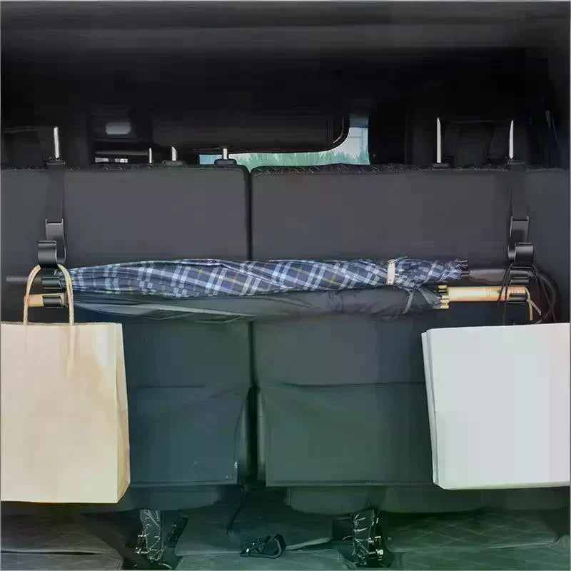 Car Back Seat Hook Multi-function Rear Headrest Hanging Umbrella Qme