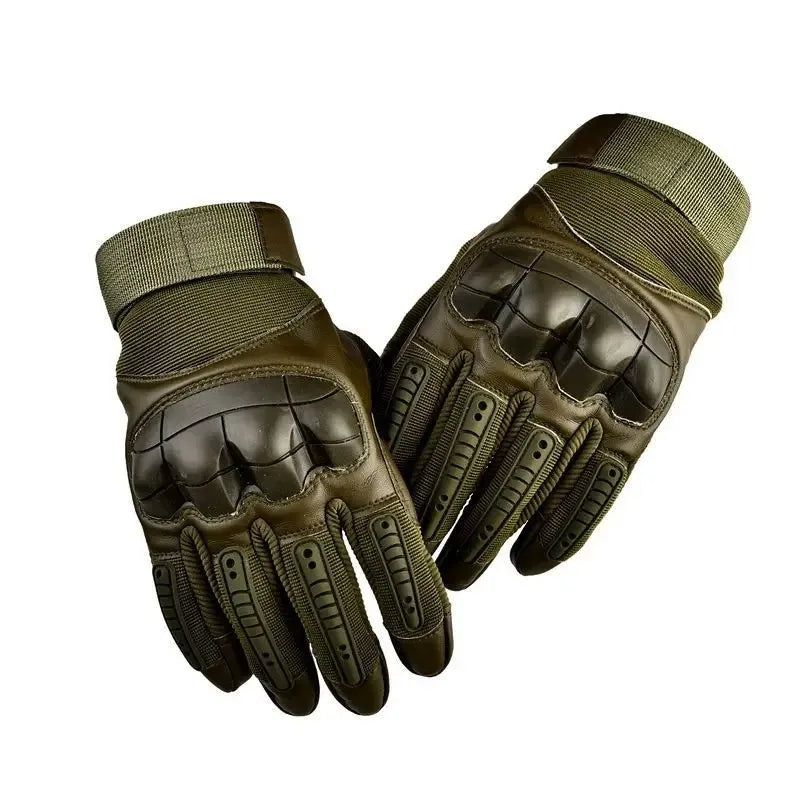 1PCS Tactical Full Finger Sports Outdoor Military Multifunctional Anti-slip Touchscreen Motorcycle Riding Gloves Qme