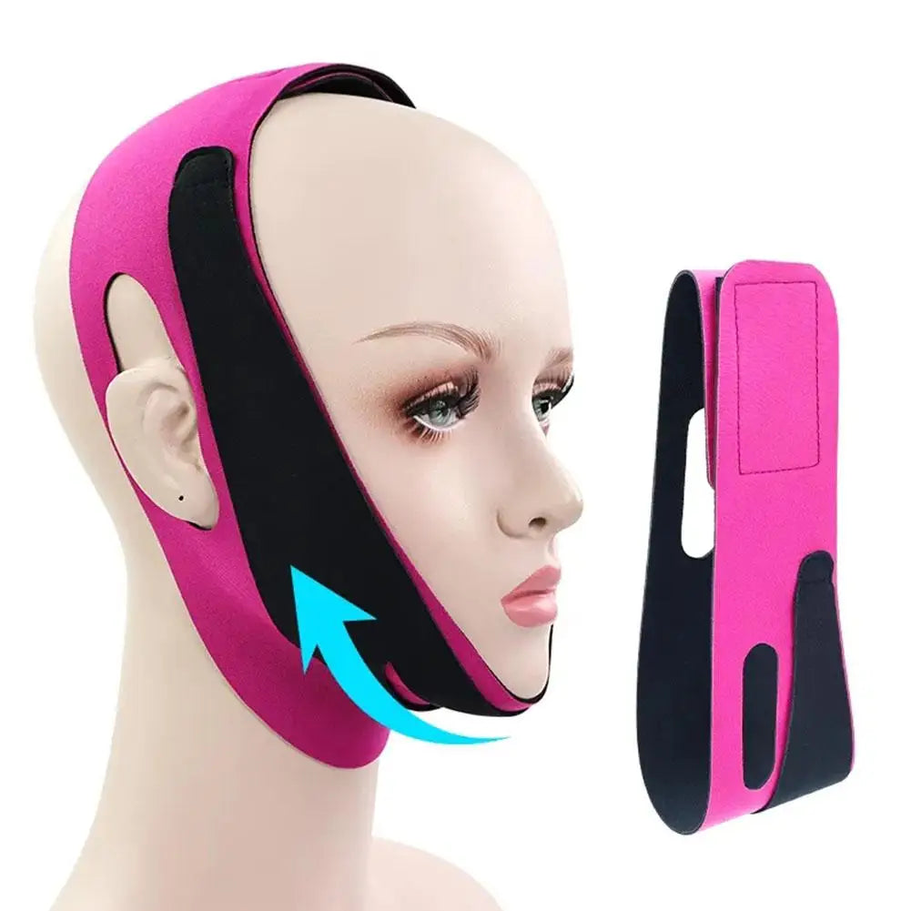 Reusable V Line Face Lift Strap Comfortable Face Slimming Bandage For Double Chin Shaper, Women Cheek Lift Up Belt For Sleeping Qme