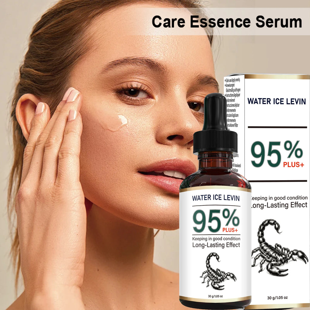 95% Plus Bee Venom Anti Aging Serum, Collagen Hyaluronic Acid Long Lasting Facial Treatment Qme