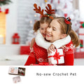 Crochet Pet Swine Doll Small Figurine Knitting Emotional Support Qme China Mainland