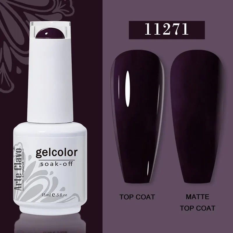 Arte Clavo Jelly Gel Polish Translucent Manicuring UV Nail Semi