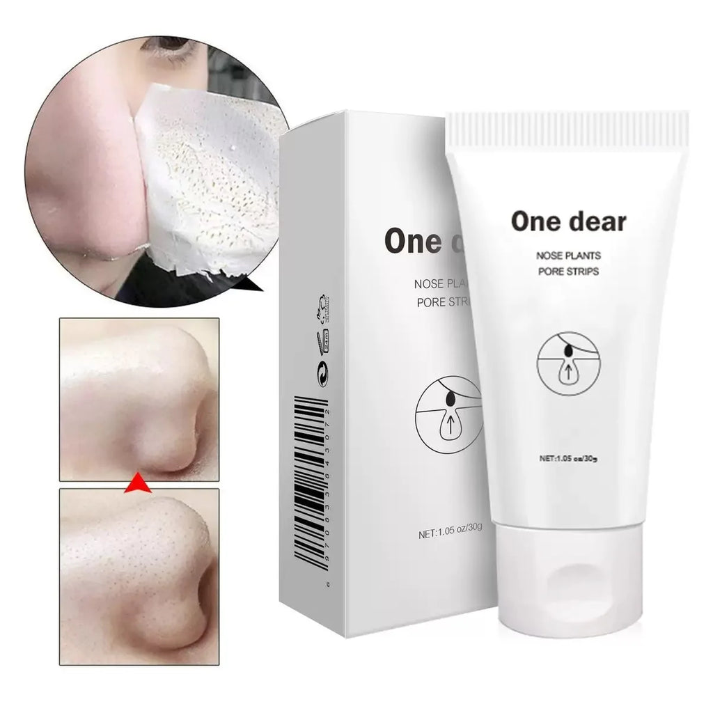 Efficient Blackhead Remover Nose Mask Pore Strip Black Peeling Acne Qme