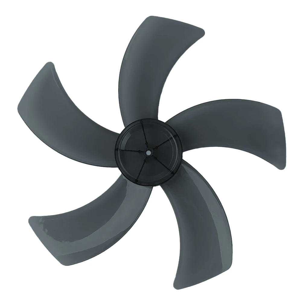 16 Inch Household Plastic Fan Blade 5 Leaves Stand/Table Fanner Replacement Accessories With Nut Cover For Pedestal Fan Qme