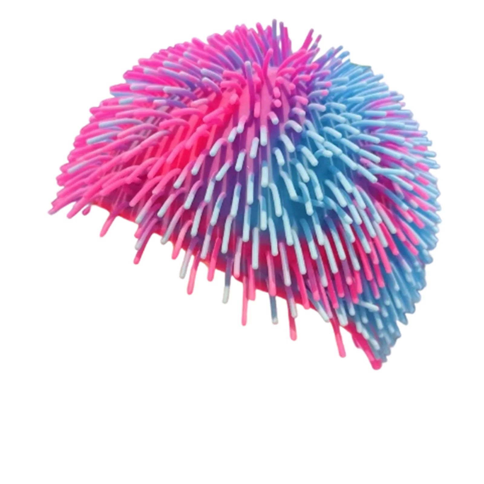 Colorful TPR Soft Rubber Long Hair Headband Famous Party Performance Hair Accessories Parent-child Interactive Game Props Qme Light pink