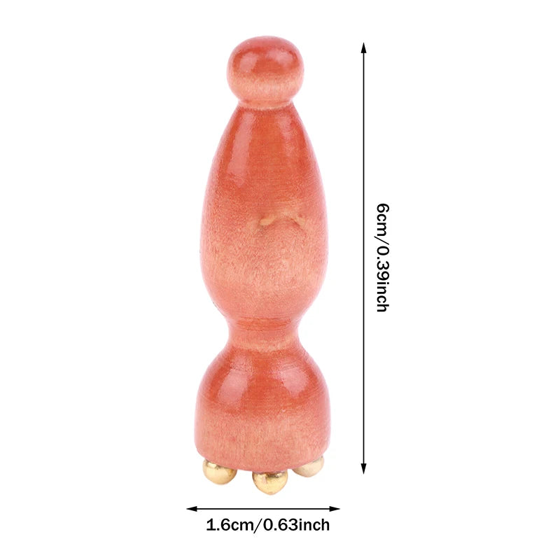 Handheld Lotus Seedpod Beauty Professional Alloy Rosewood Facial Qme