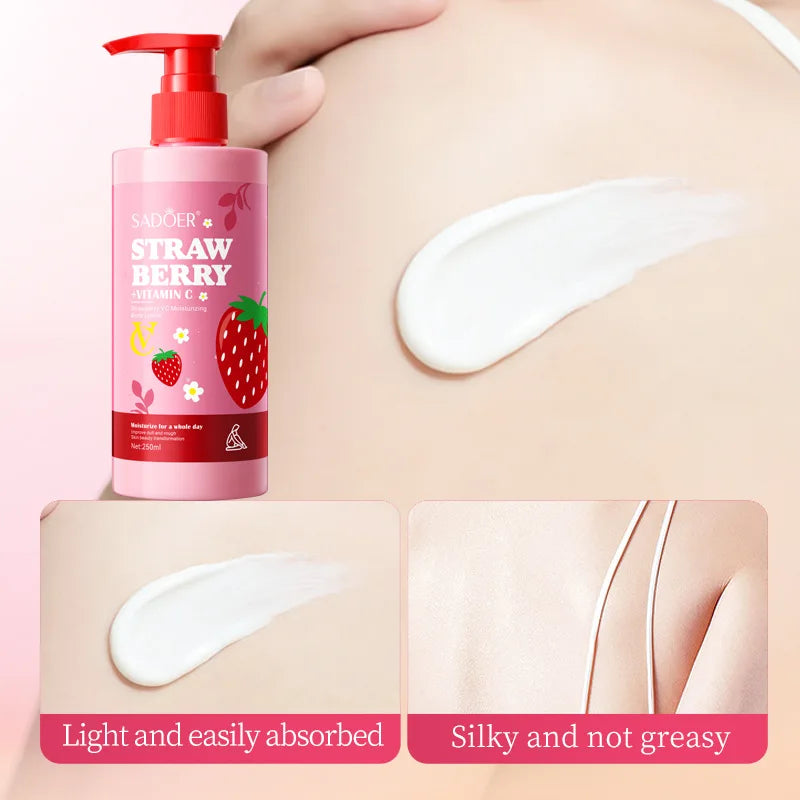 8 80fl Oz Strawberry Vitamin C Moisturizing Body Lotion Suitable Qme