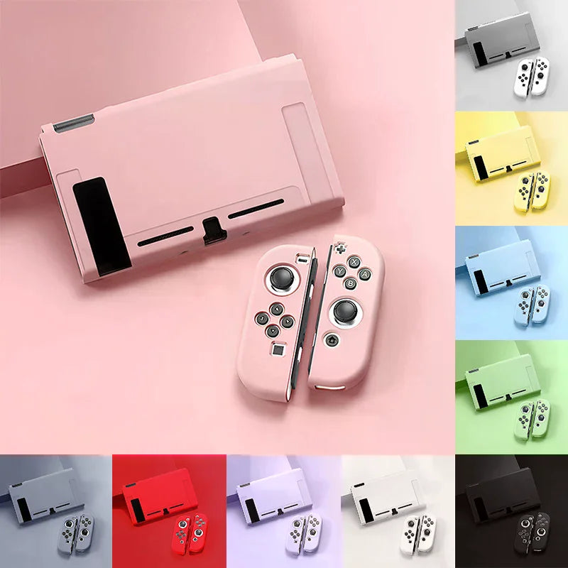 Protective Case Compatible Switch OLED Console Joy-cons Can Be Qme