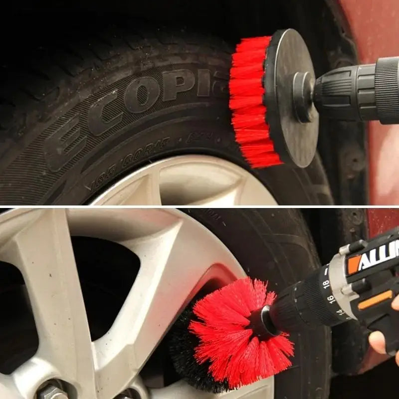 Power Scrubber Brush Bathroom Drill Cleaning Cordless Attachment Scrub Qme