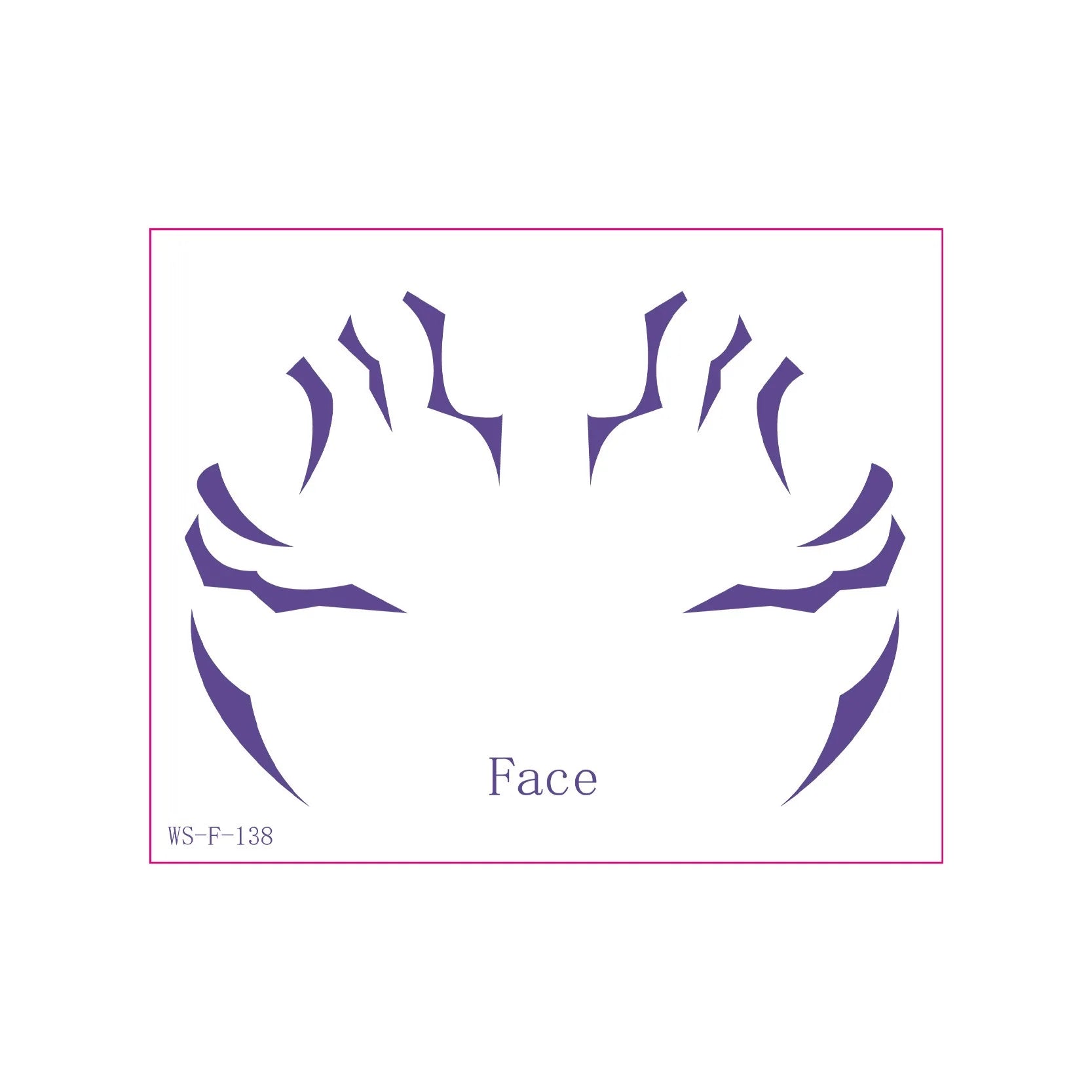 A 8PCS Demon Temporary Tattoo Set Patters Birthday Party Anime Stickers Boys Girl Haloween Cosplay Tattoos Qme