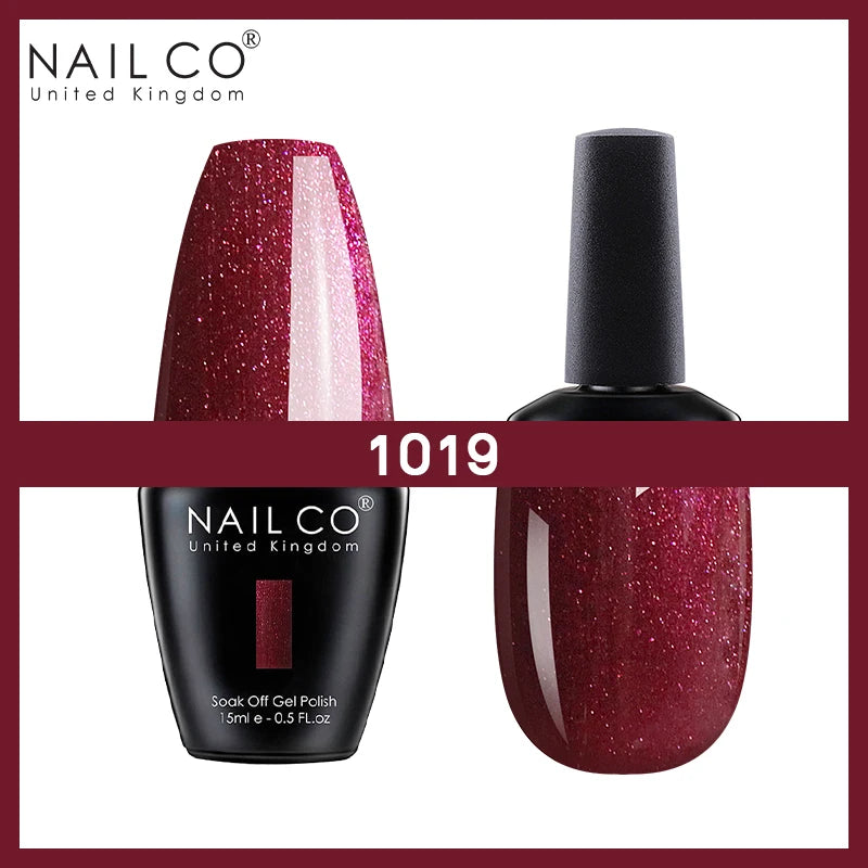 NAILCO Nude Nails Gel Nail Polish UV LED Semi-permant Varnish Hybrid