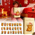 Christmas Countdown 2D Flat Acrylic Yak Cute 24 Days Highland Cow Qme China Mainland A