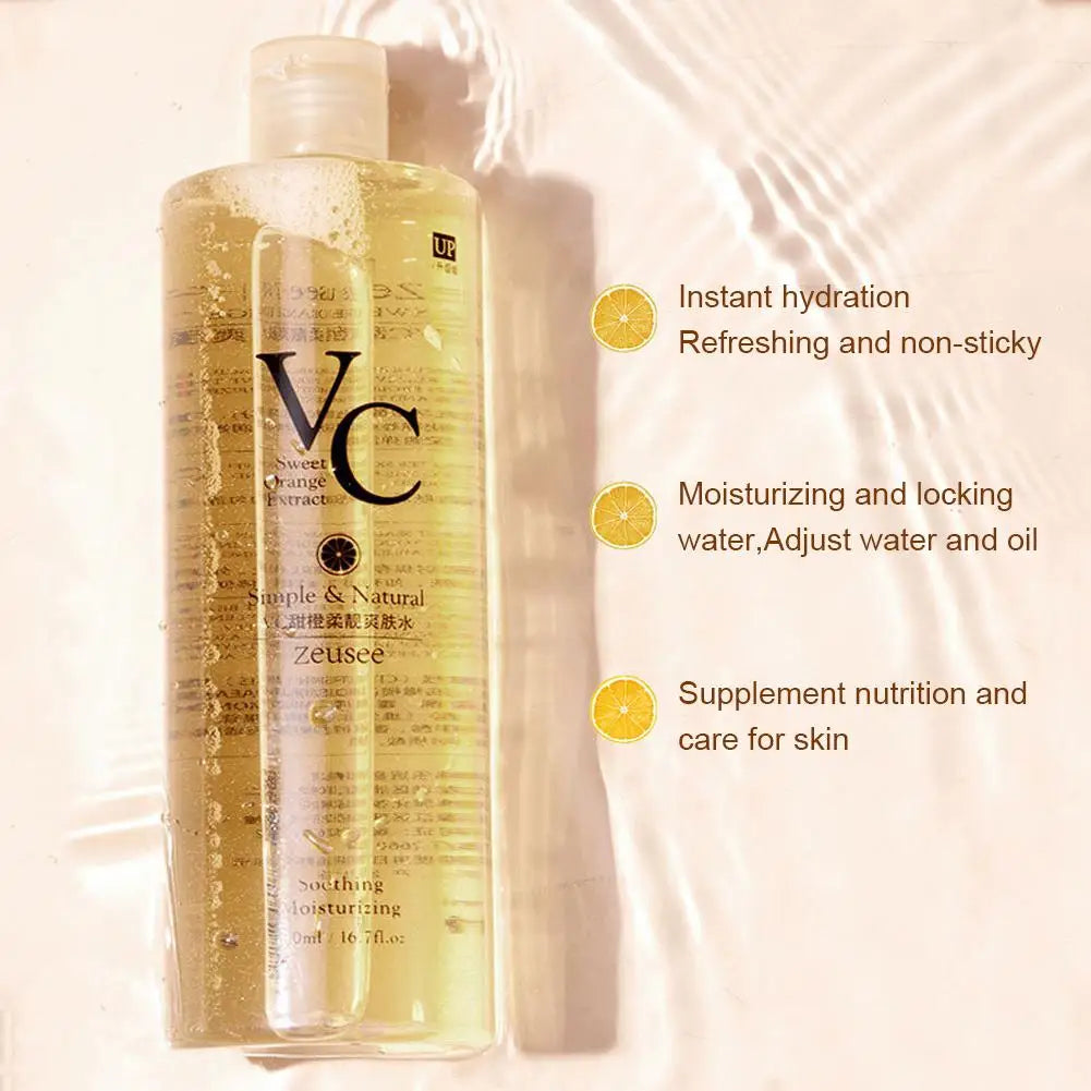 Face Toner Lotion Natural Almond Vitamin E Soothing Repairing Skin Qme